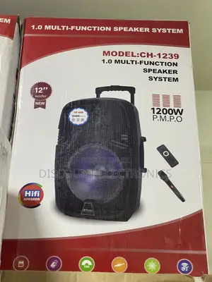 1.0 Multi Function Montarbo Speaker 1200w