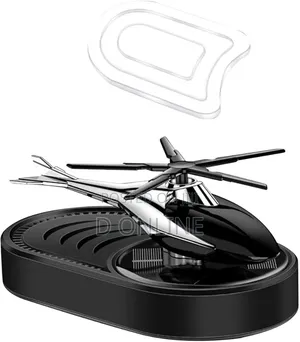 Solar Powered Helicopter Car Air Freshener