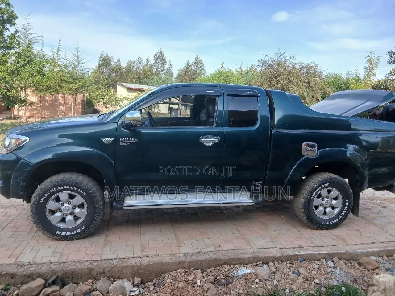 Toyota Hilux 2.5 D-4D 4X4 SRX 2010 Black