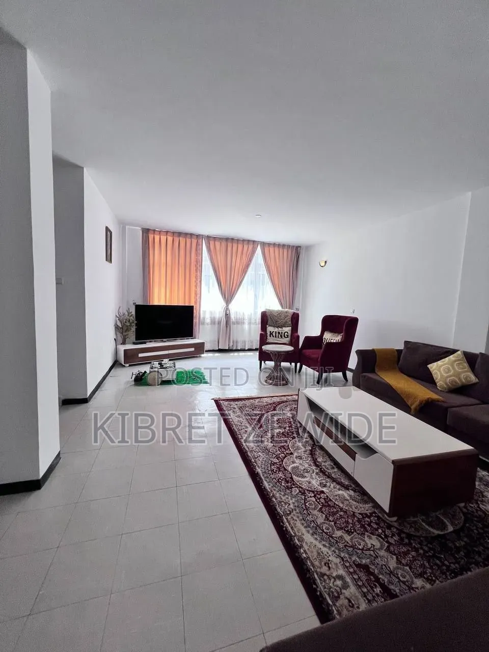 Furnished 3bdrm Apartment in Abrham Lagese, Bole for sale