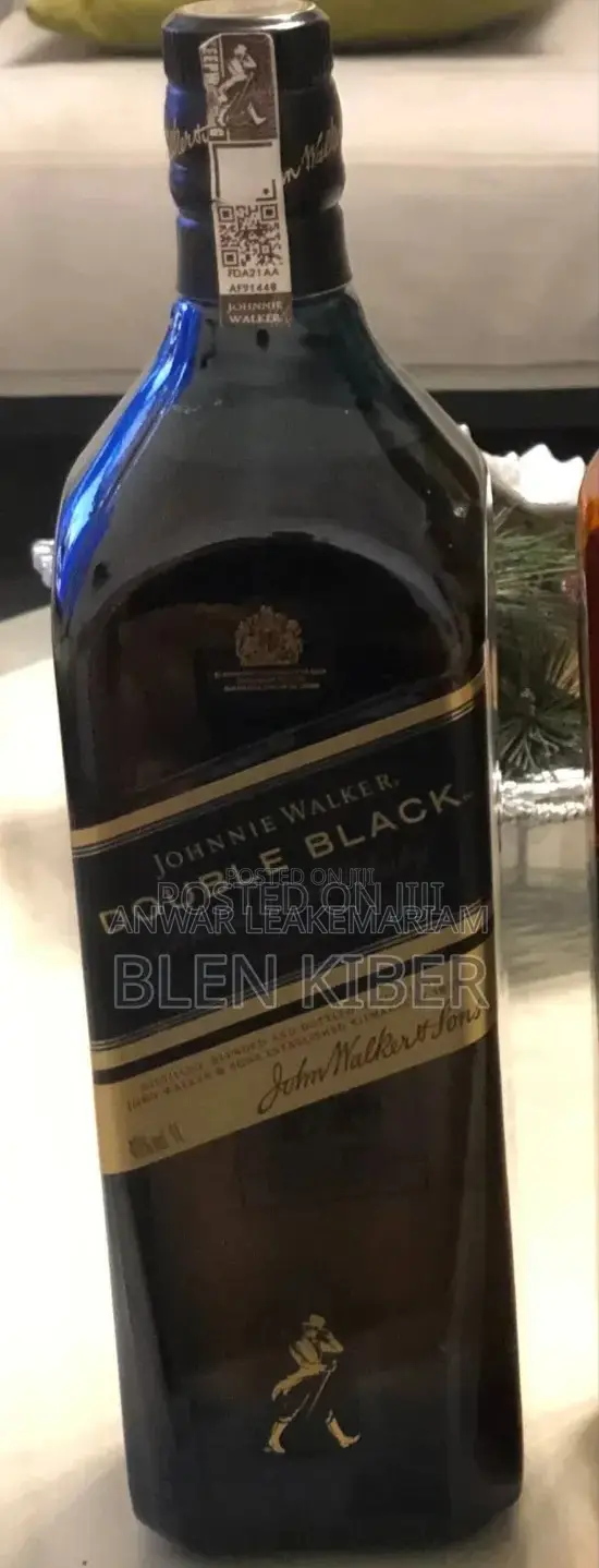 Double Black Whiskey