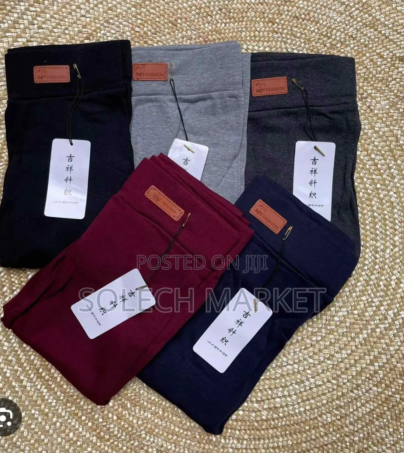 Thick, High-Waisted Fleece-Lined Winter Leggings