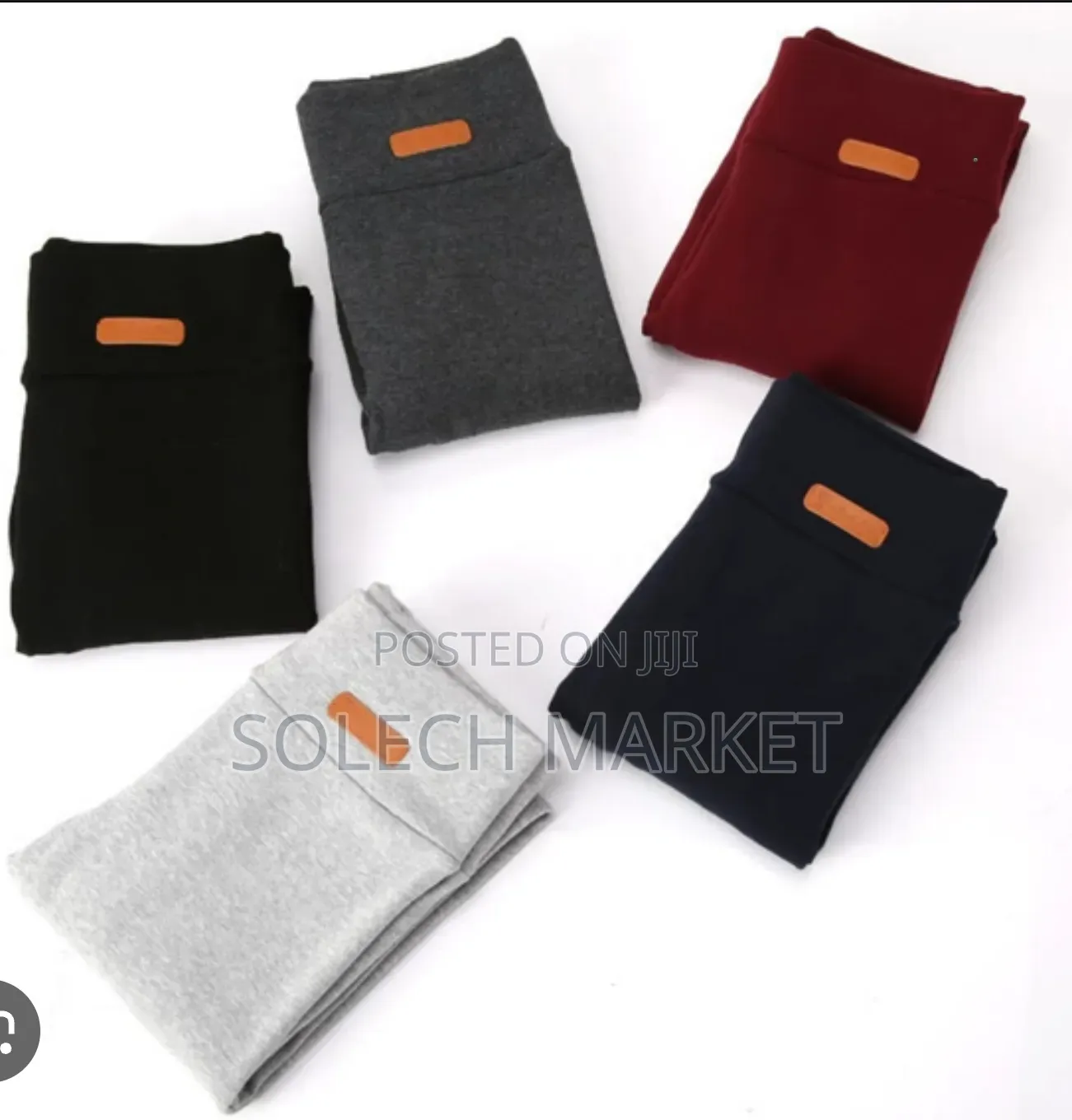 Thick, High-Waisted Fleece-Lined Winter Leggings