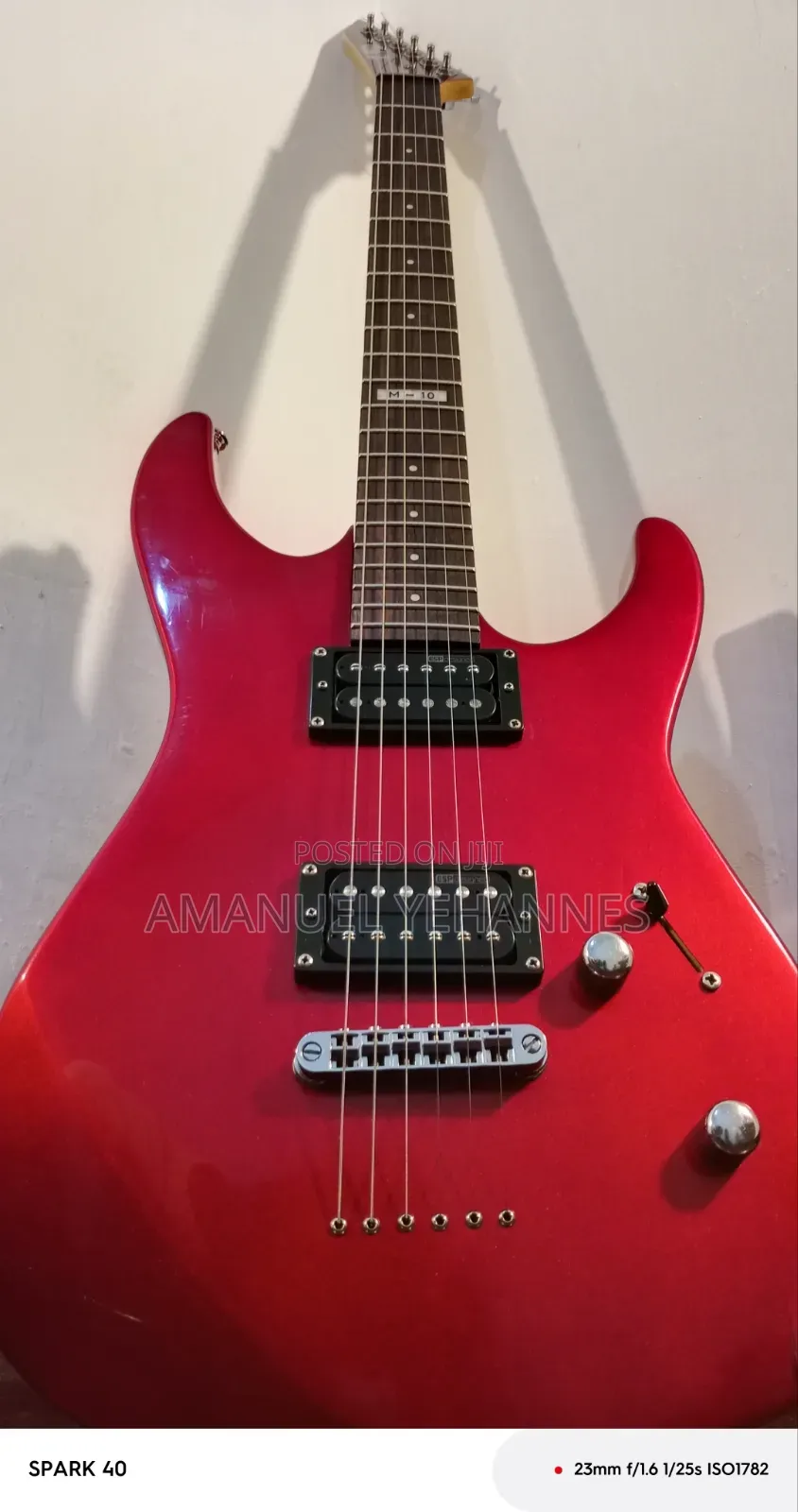 Esp LTD M-10 Candy Apple Red Electric Guitar