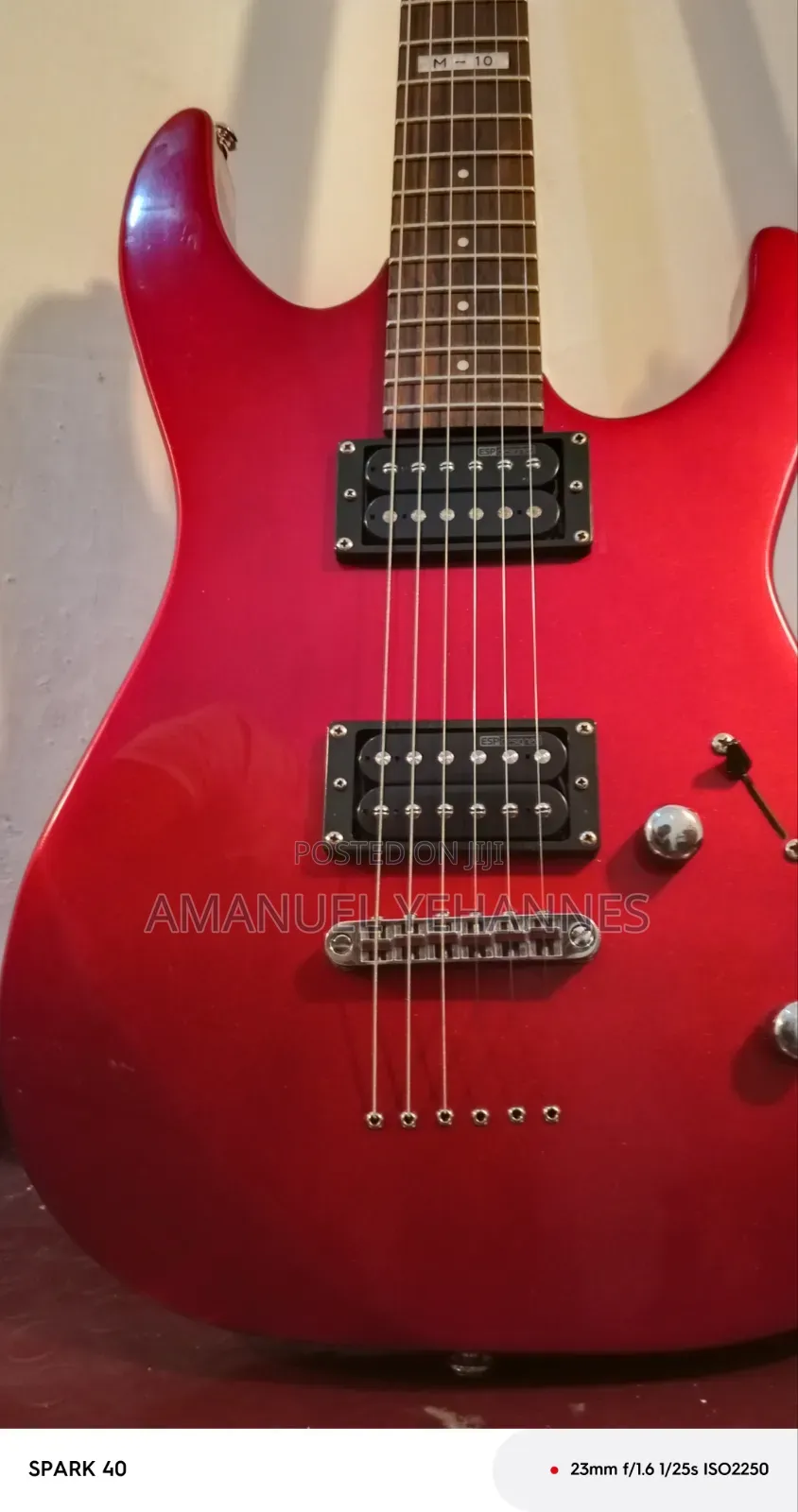 Esp LTD M-10 Candy Apple Red Electric Guitar