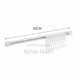 Sliding S-Hooks for Kitchen Cabinet
