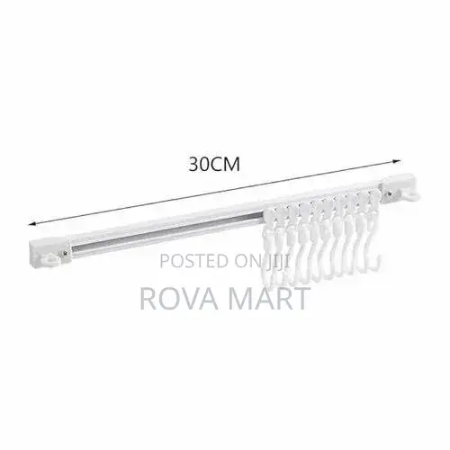 Sliding S-Hooks for Kitchen Cabinet