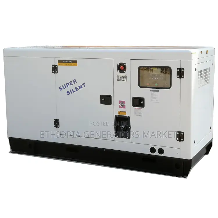 20kva Soundproof Generator Ats | Industrial Diesel Generator Ethiopia