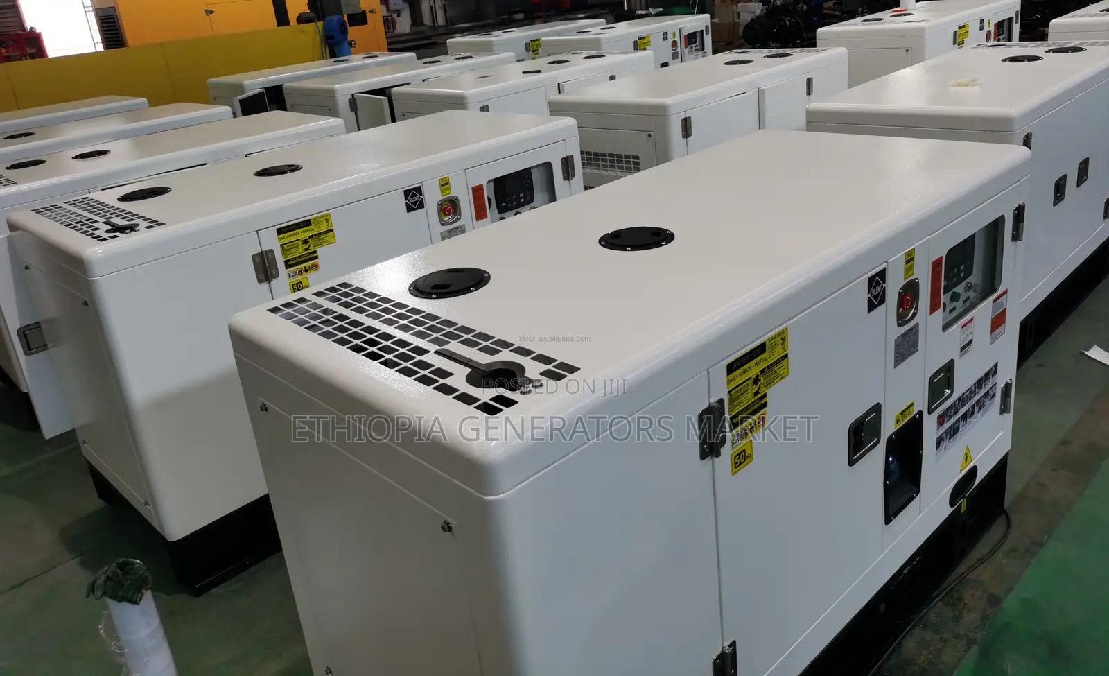 20kva Soundproof Generator Ats | Industrial Diesel Generator Ethiopia