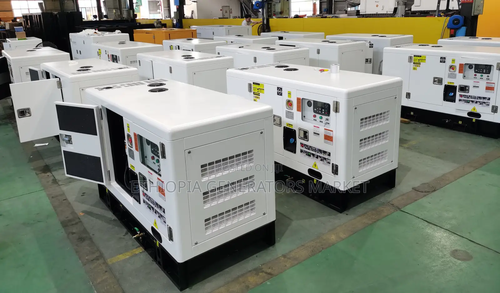 20kva Soundproof Generator Ats | Industrial Diesel Generator Ethiopia