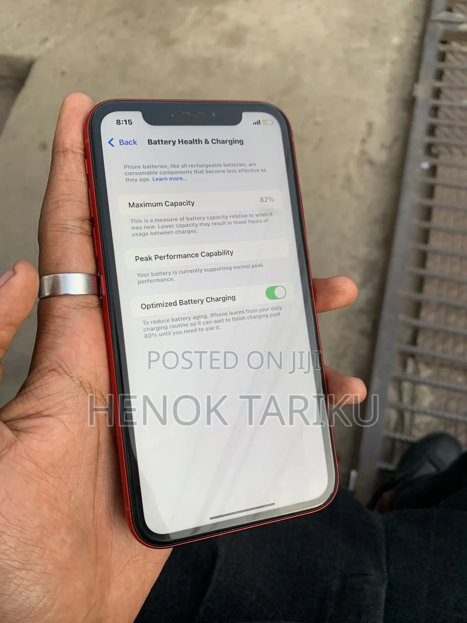 Apple iPhone XR 64 GB Red
