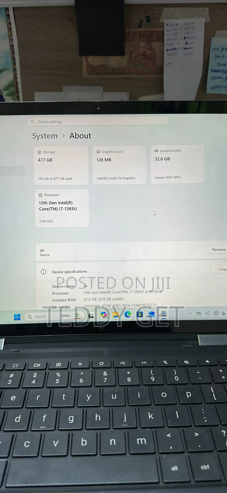 Laptop HP Elite Dragonfly G2 32GB Intel Core i7 SSD 512GB