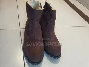 Brown Women's Ankle Boots Featuring Decorative