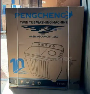 Pengcheng Washing Machinev16kg – Heavy Duty Semi-Automatic Washer