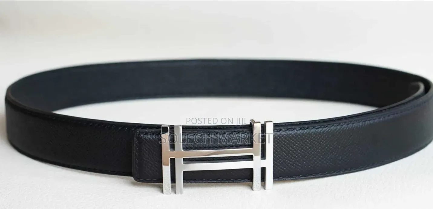 Hermès H Au Carre Reversible Belt