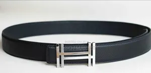 Hermès H Au Carre Reversible Belt