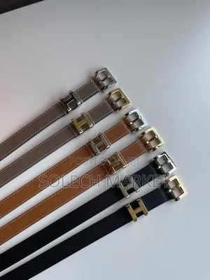 Hermès H Au Carre Reversible Belt