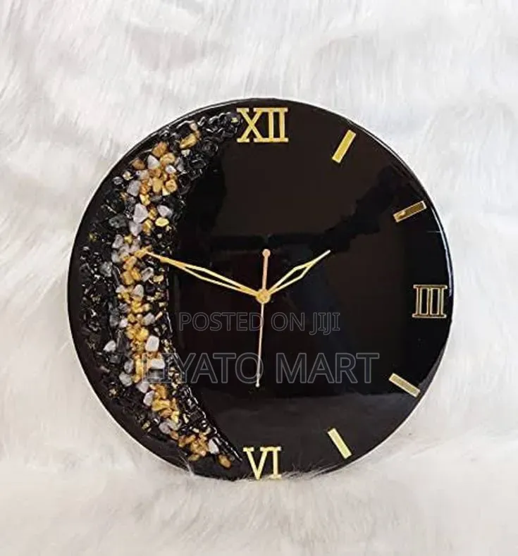 Epoxy Art ,3d Wall O'clock ,Home Decore