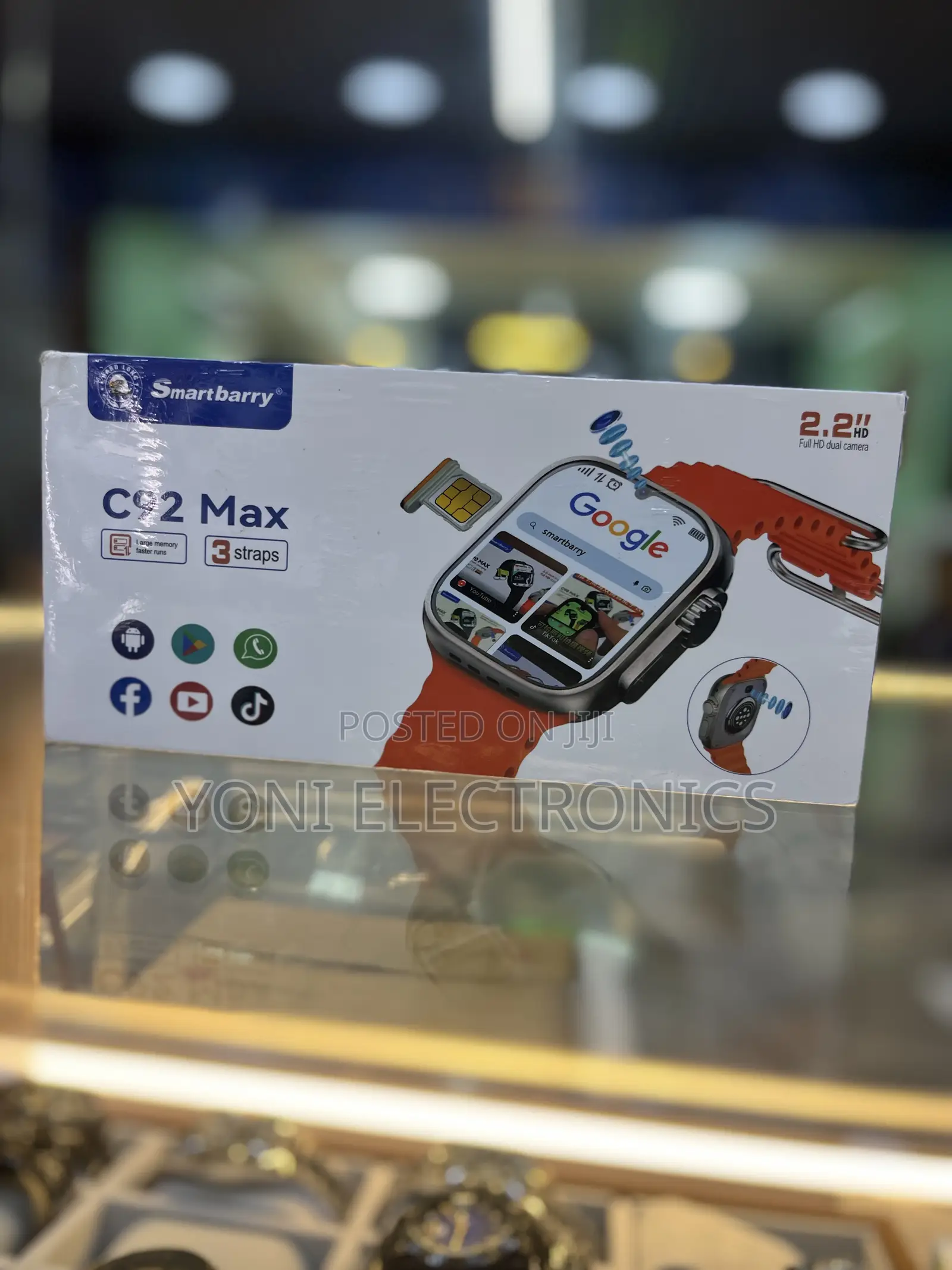 Smartbarry C92 Max Smart Cellular Watch