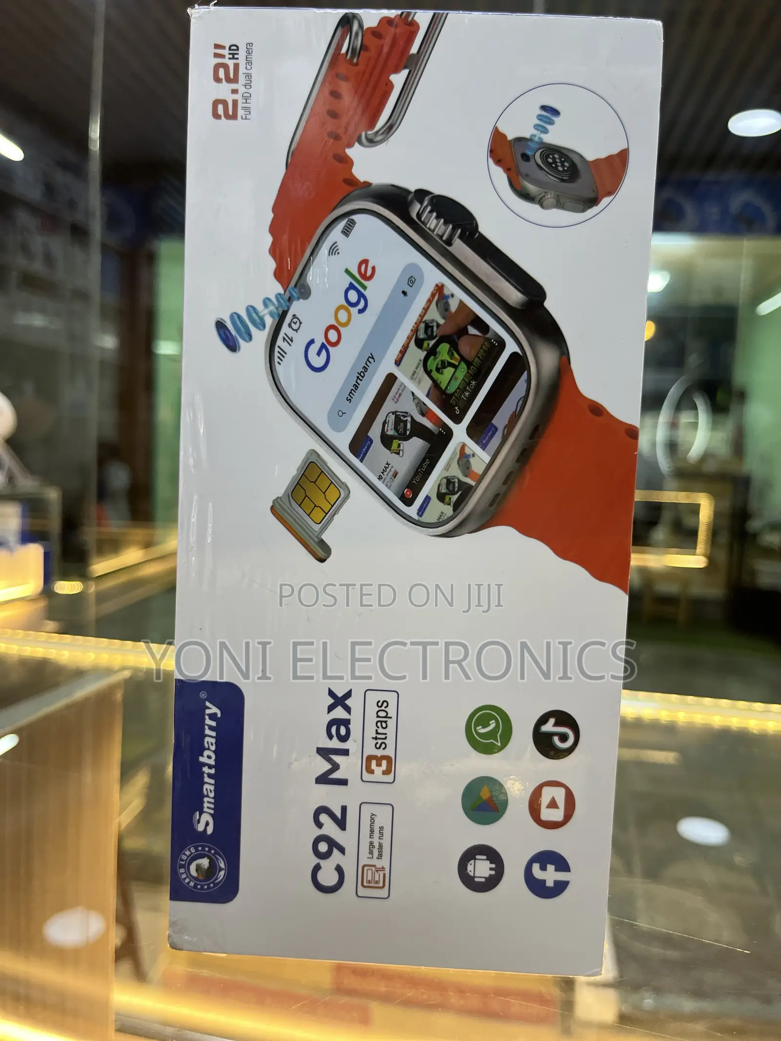Smartbarry C92 Max Smart Cellular Watch