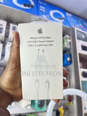 25w Usb-C Power Adapter Cable Pack (For iPhone 14 Pro Max)