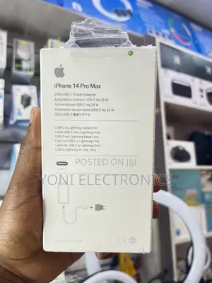 25w Usb-C Power Adapter Cable Pack (For iPhone 14 Pro Max)