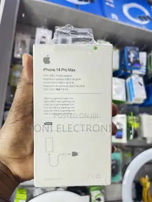 25w Usb-C Power Adapter Cable Pack (For iPhone 14 Pro Max)