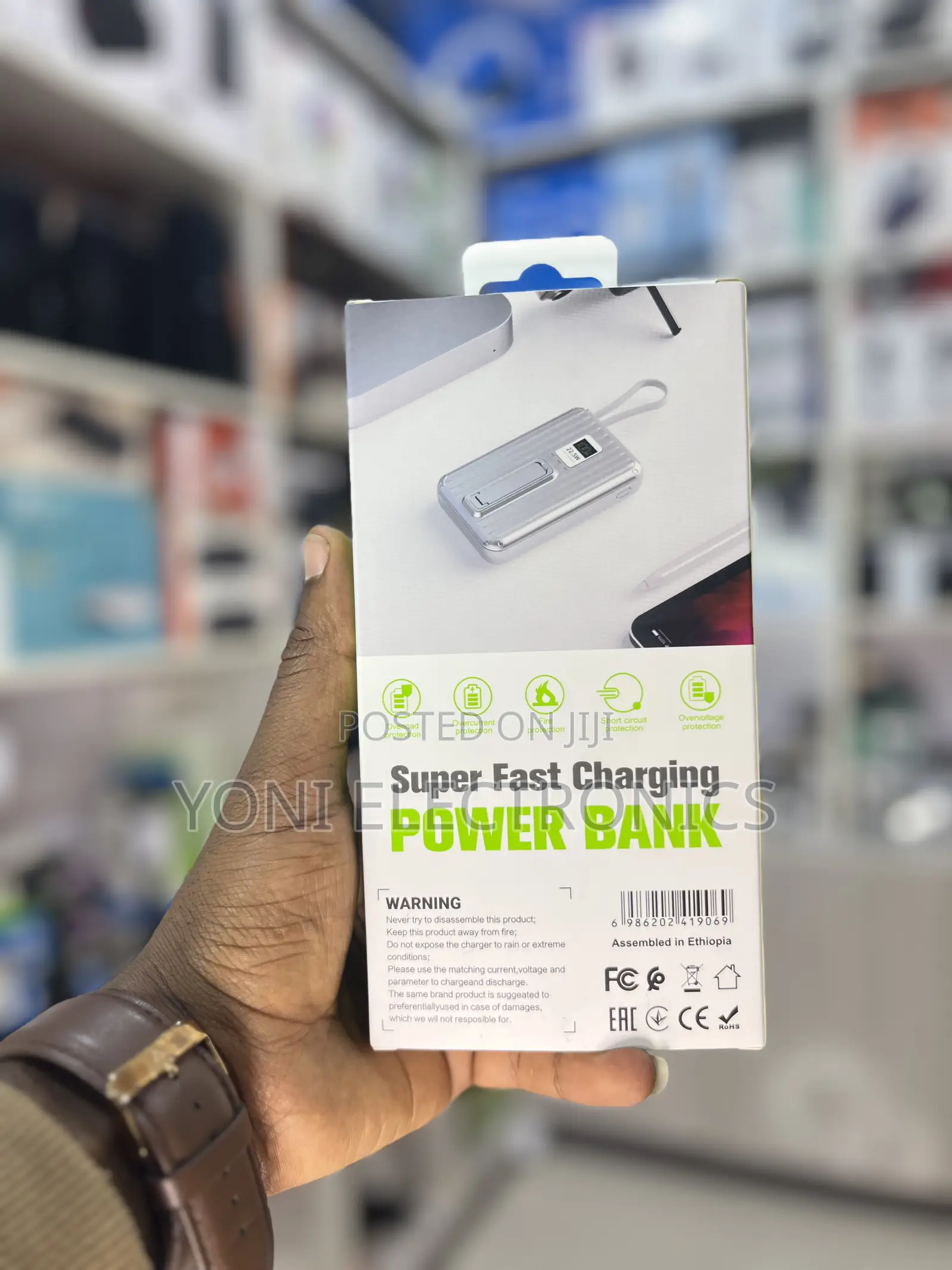 Rugga's RGW-10v Super Fast Charging Power Bank (10,000mah)