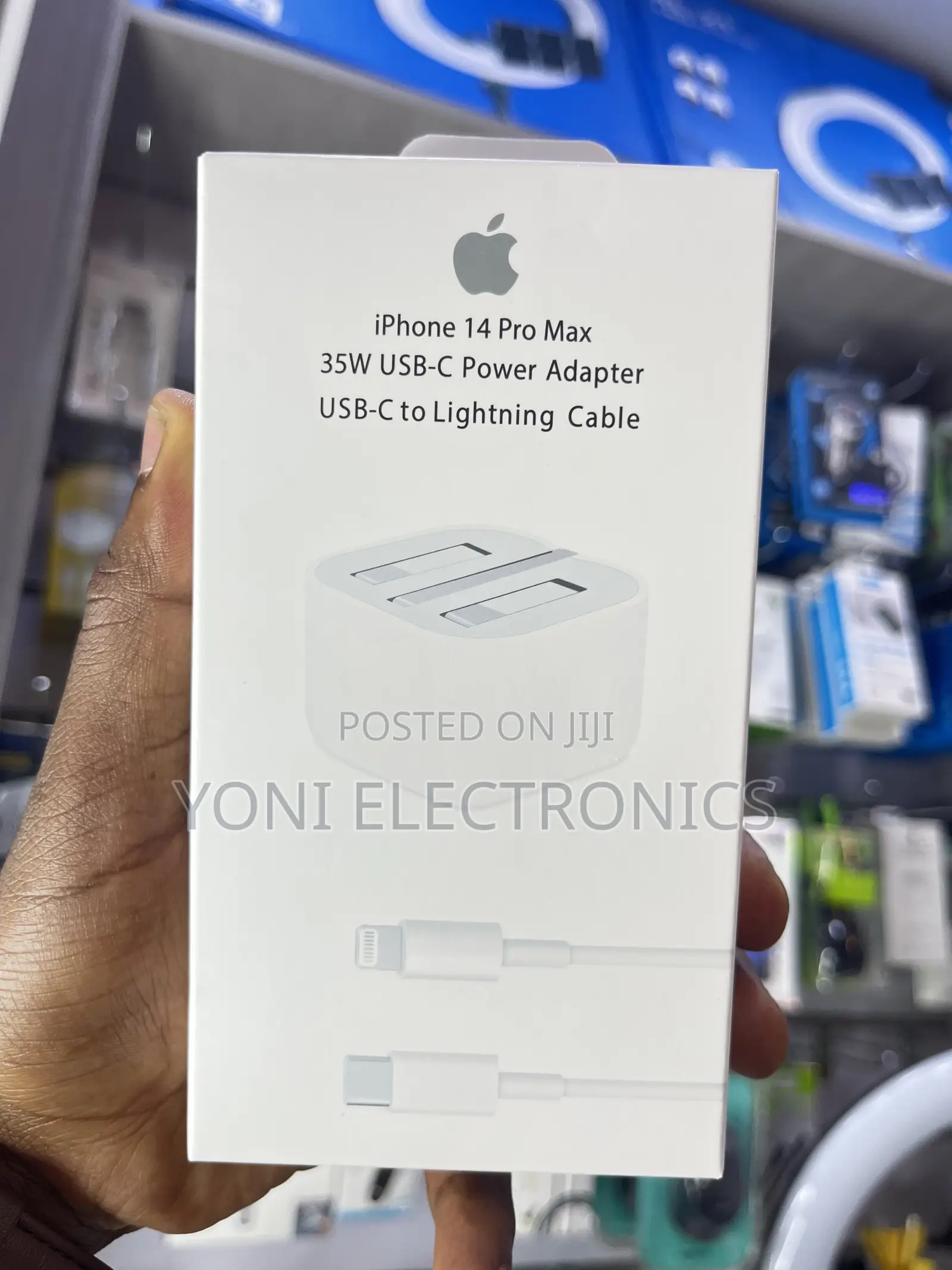 35w Dual Usb-C Port Power Adapter Cable Pack (For iPhone 14 Pro Max)