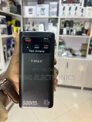T-Max Tp-501 High-Capacity Power Bank (50,000mah)