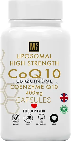 Ubiquinone Coq10 400mg | 120 High Strength Vegan Capsules
