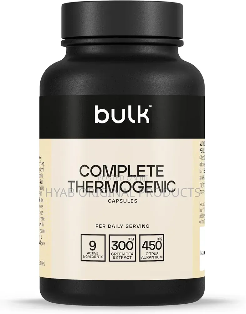 Bulk Complete Thermogenic, Pre-Workout With Caffeine, Chromium,