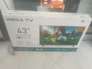 Wega 43inch Tv Smart Android New 20 25 Model