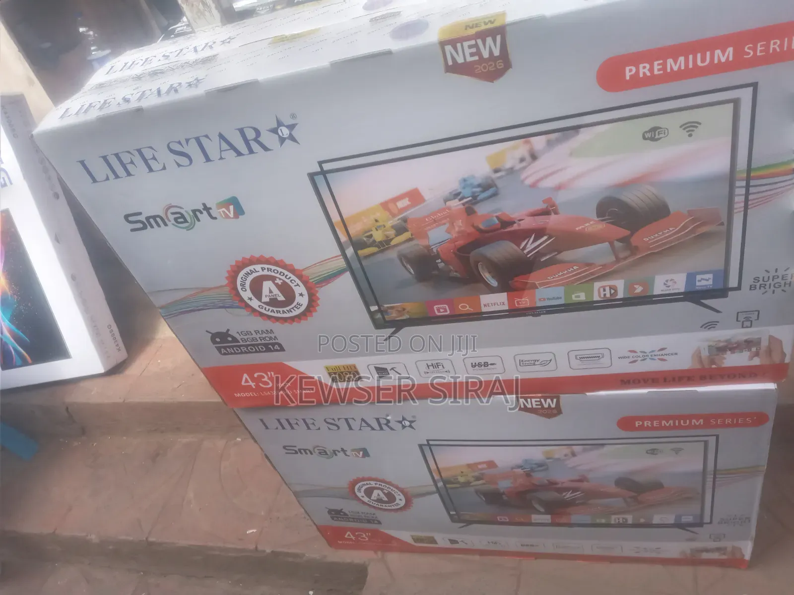 Tev 43inch Smart Android New 20 25 Model