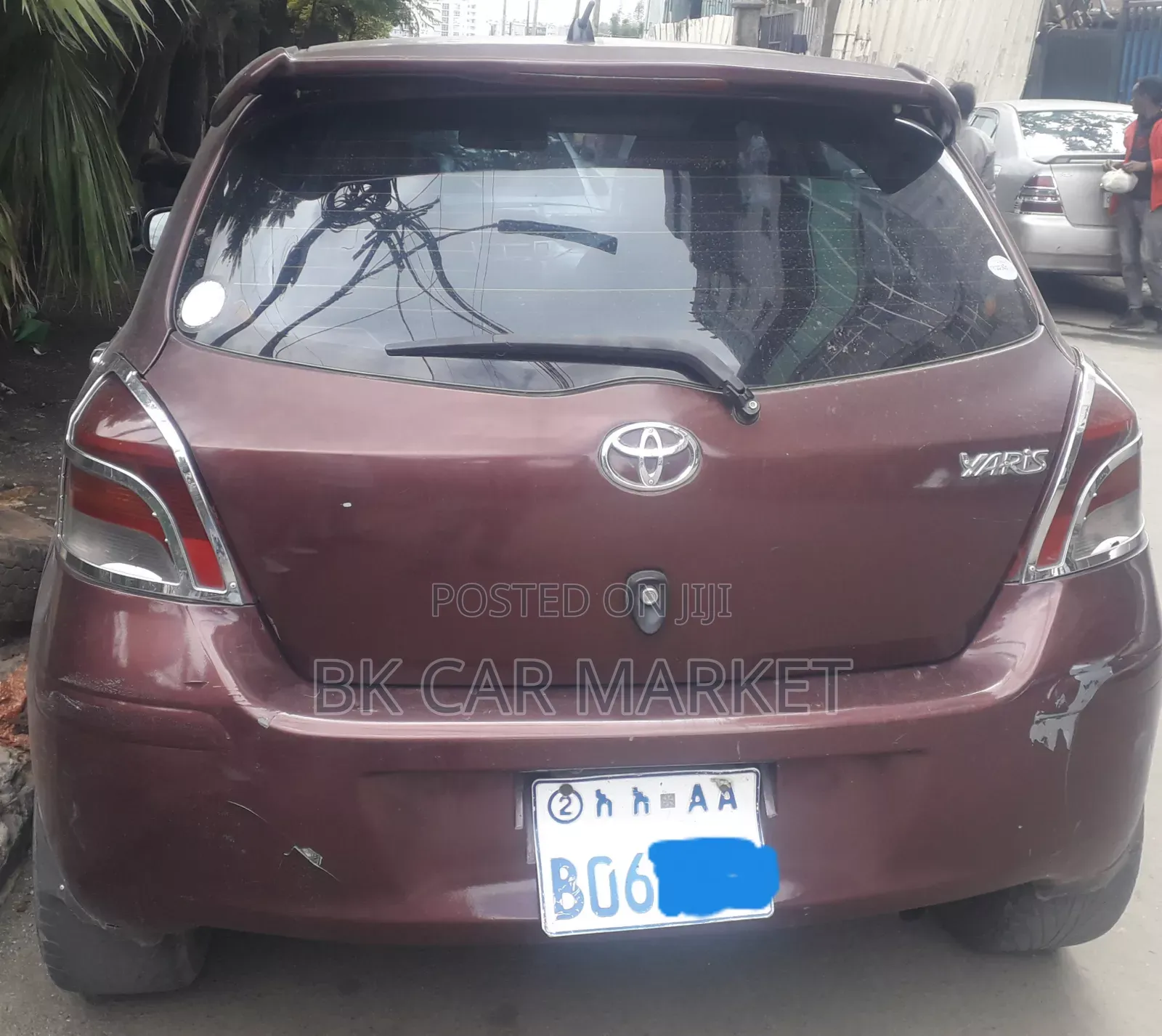 Toyota Yaris 2010 Burgundy