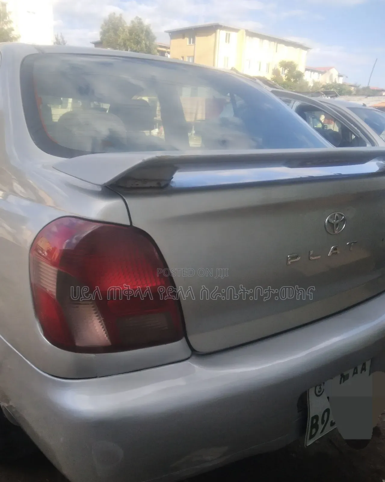 Toyota Platz 2001 Silver