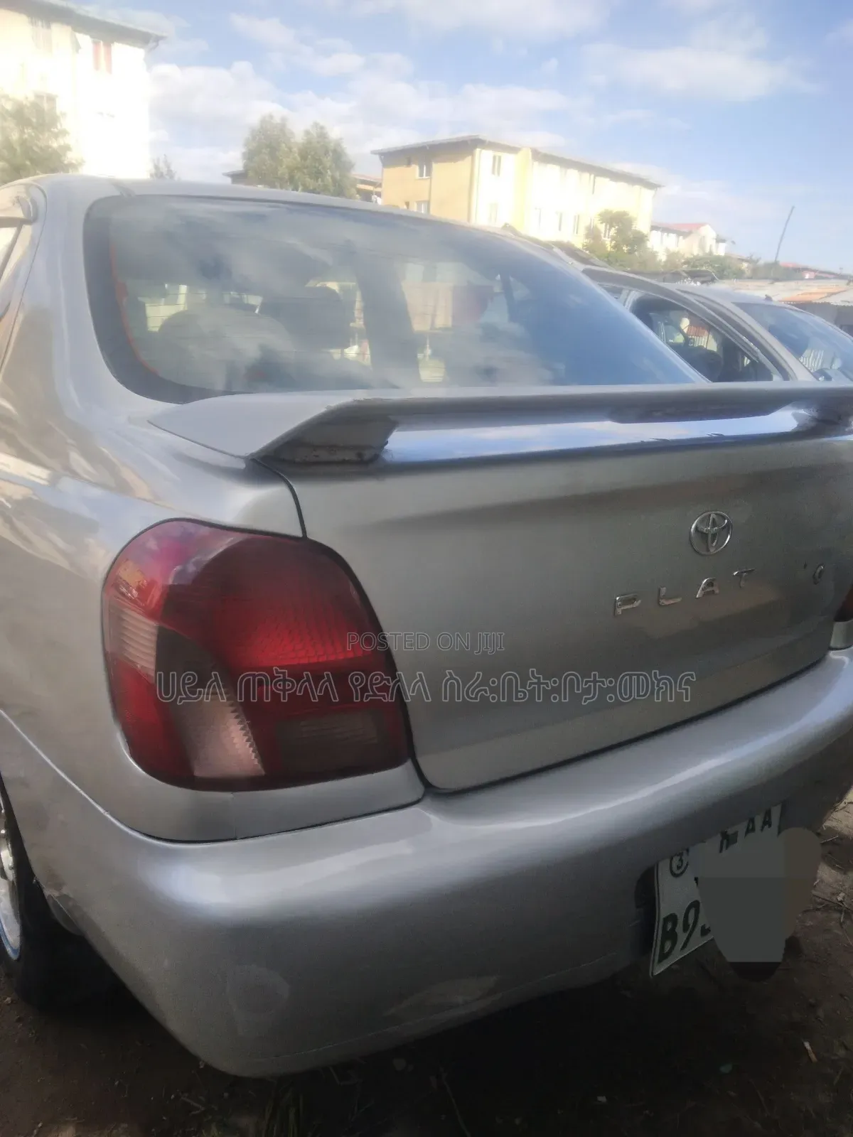Toyota Platz 2001 Silver