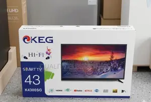 Keg 43′′ Smart Tv – Smart Entertainment for Every Home!