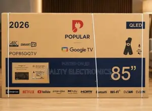Popular 85′′ Smart Tv – Bigger Screen, Bigger Experience!