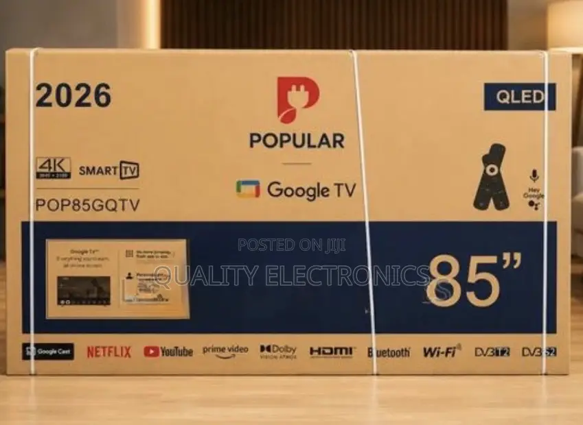 Popular 85′′ Smart Tv – Bigger Screen, Bigger Experience!