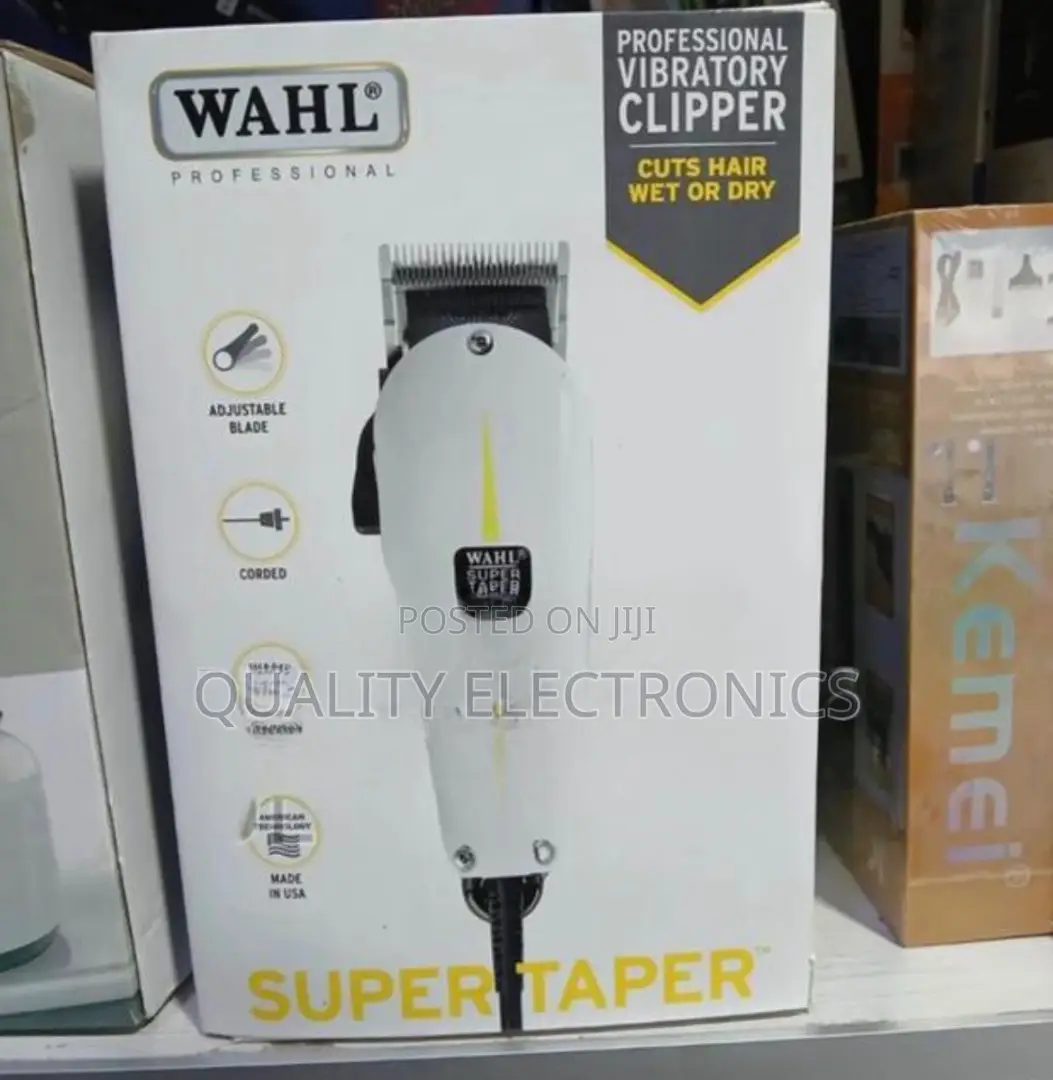 Wahl Super Taper Professional Corded Hair Clipper –Barber’S Choice!