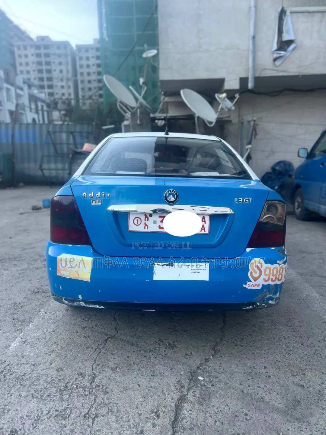 Geely CK 2012 Blue