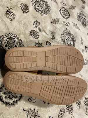 Women's Comfort Cushioned Sandals – Tan/Cognac Leather | Multi-Strap