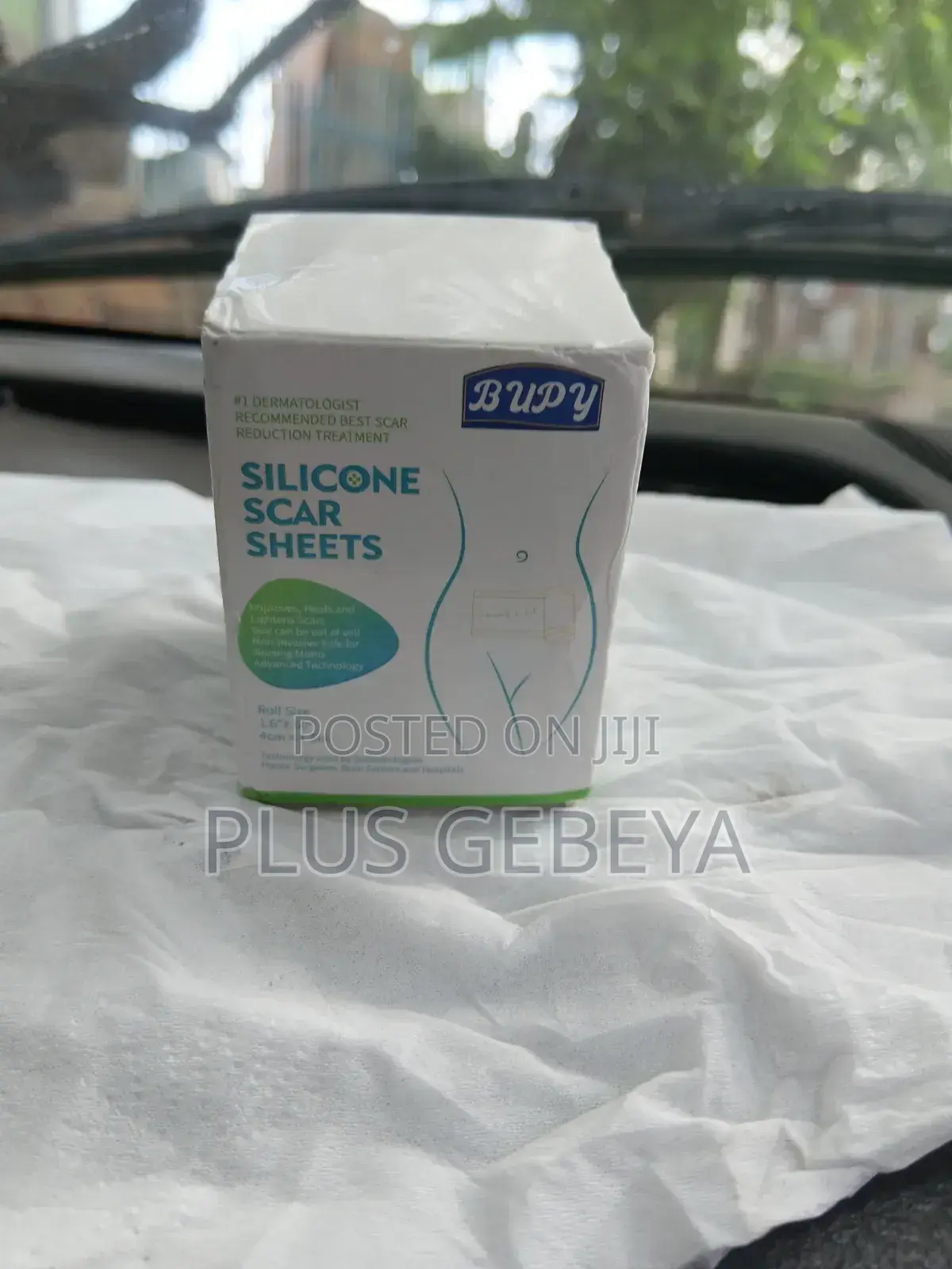 Silicone Scar Sheets (Bupy) – የቁስል ጠባሳ ማሳነሻ