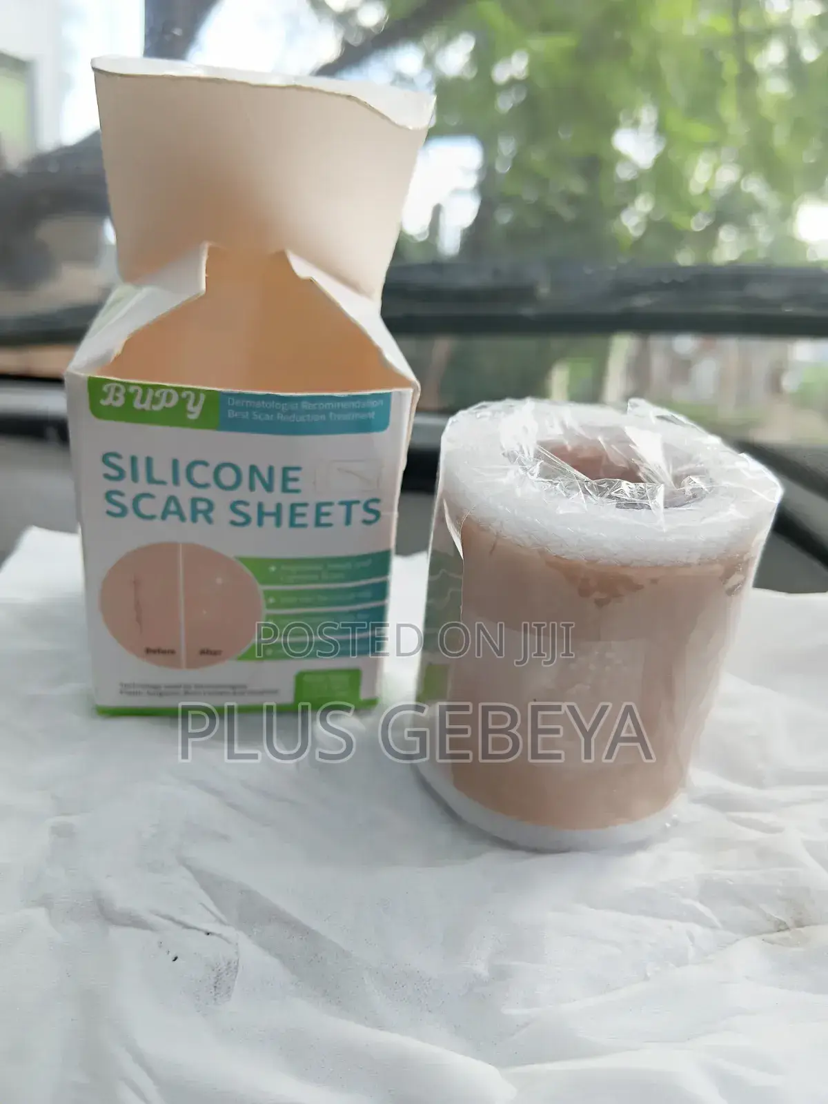 Silicone Scar Sheets (Bupy) – የቁስል ጠባሳ ማሳነሻ