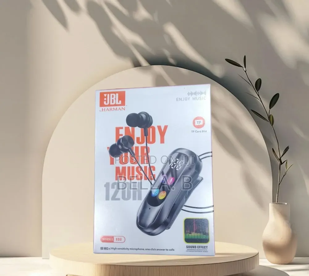JBL S33 Wireless Earphone – Powerful Sound Anywhere.