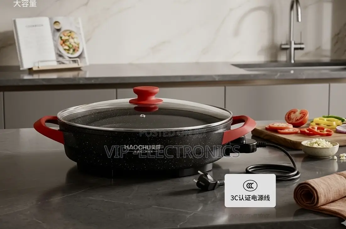 Haochu Ceramic Pizza Pan Electric Skillet (Art No. 6144)
