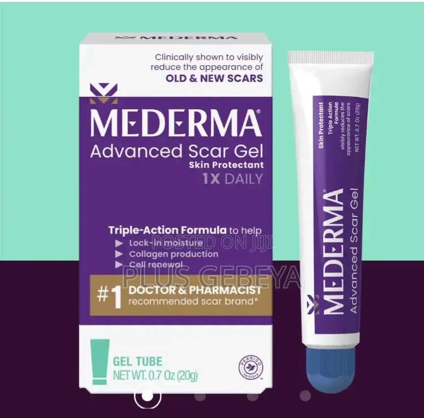 Mederma Advanced Scar Gel – የቁስል ጠባሳ ማስወገጃ ጀል 20g
