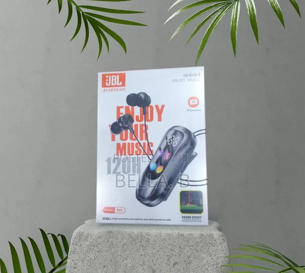 JBL S33 Wireless Earphone – Stylish and Modern.
