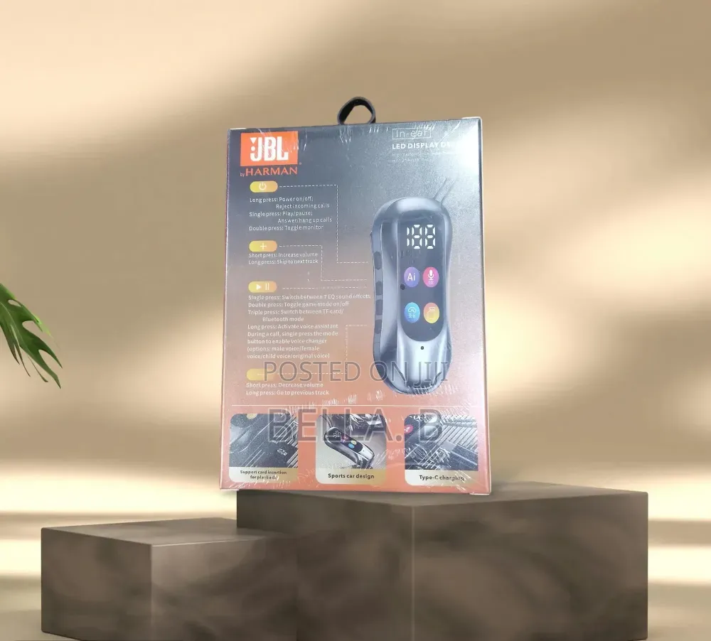 JBL S33 Wireless Earphone – Fast Bluetooth Pairing.